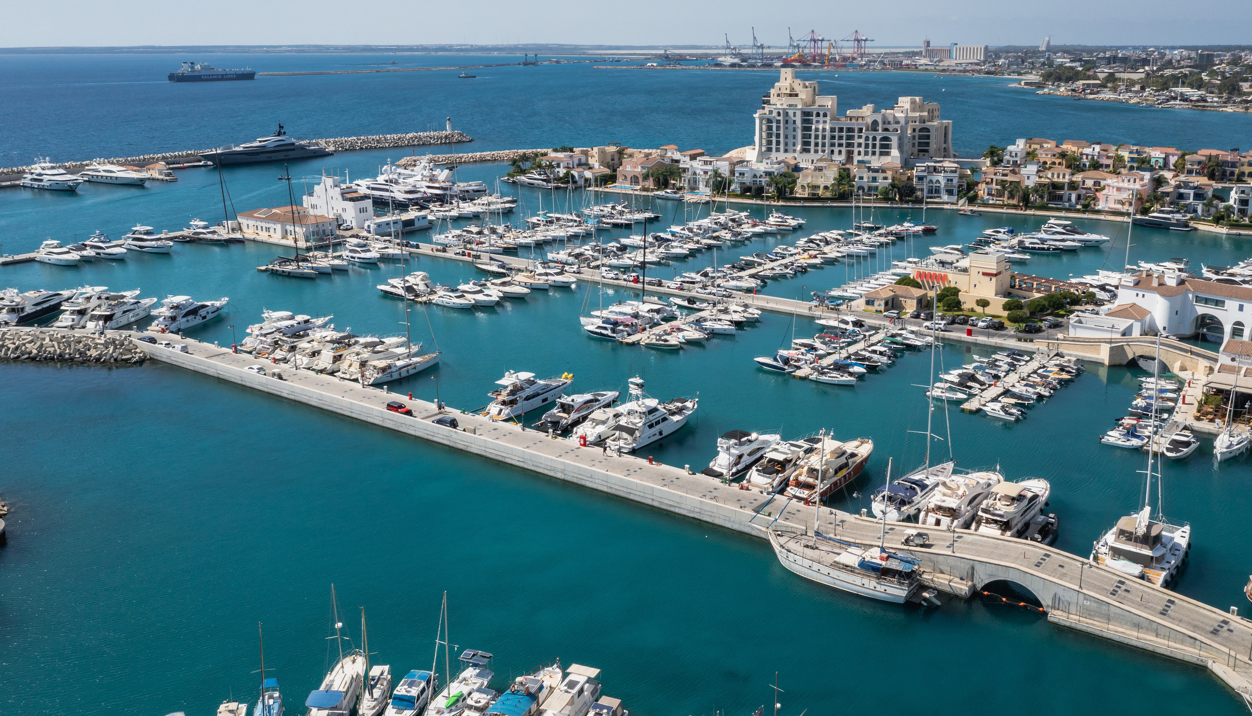 Constructing of Limassol Port