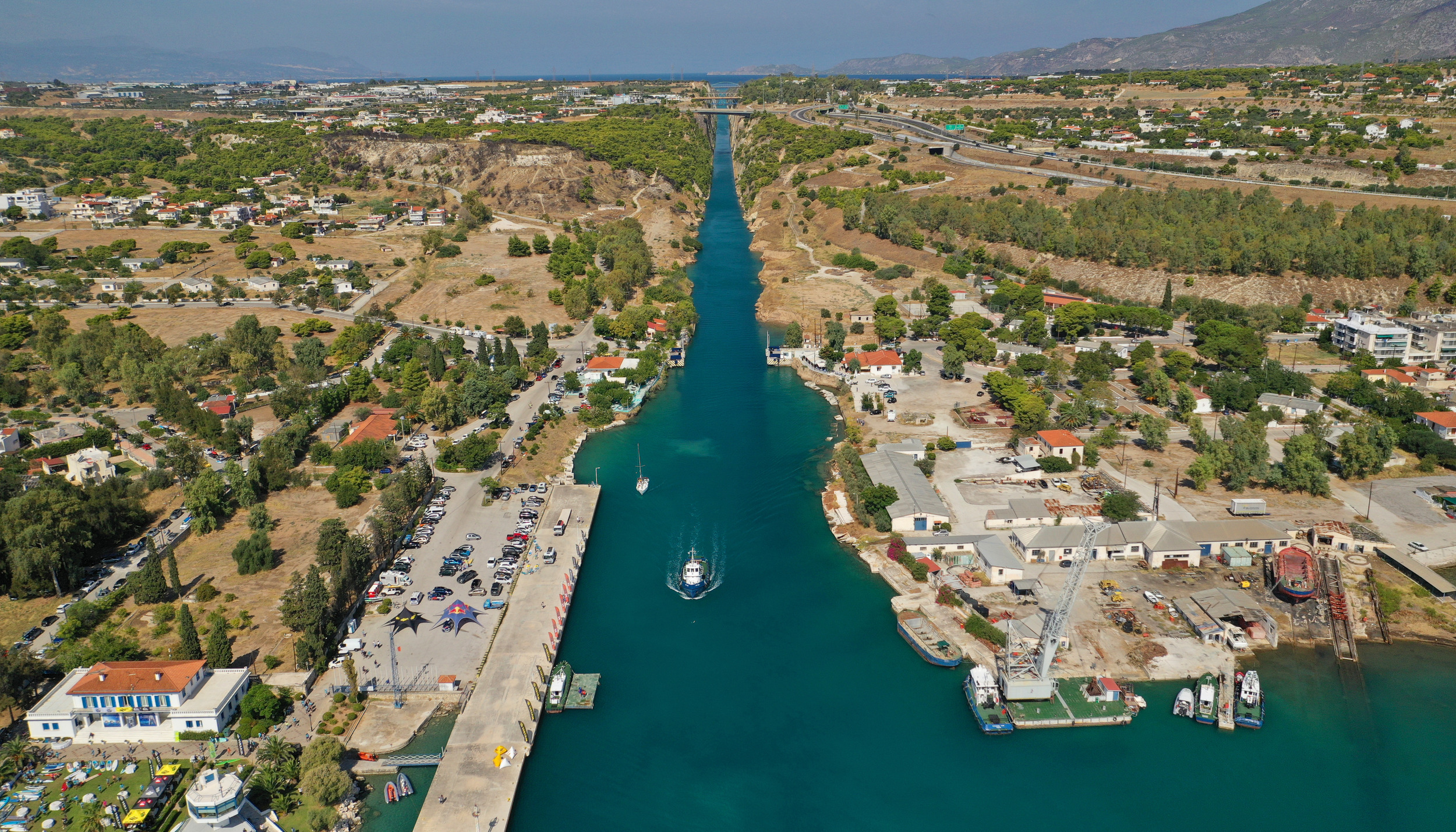 Strategic assessment of real estate development for Corinth Canal Company 